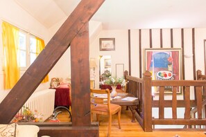 Double Room | Living area | Plasma TV - Le clos des Mûriers (Hautot-sur-Mer)