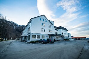 Majoituspaikan julkisivu
