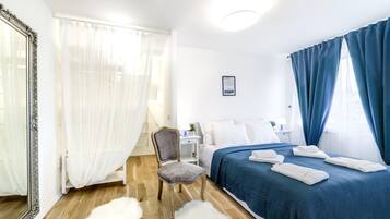 Superior-Apartment, eigenes Bad, Stadtblick