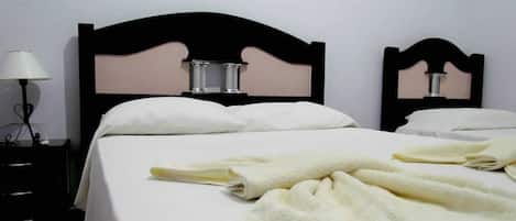 Free WiFi, bed sheets