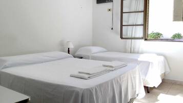 Wi-Fi de cortesia, roupa de cama