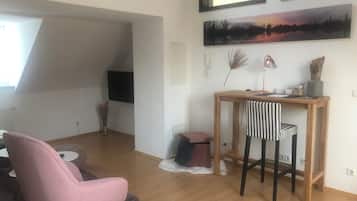 Economy Condo | Living area