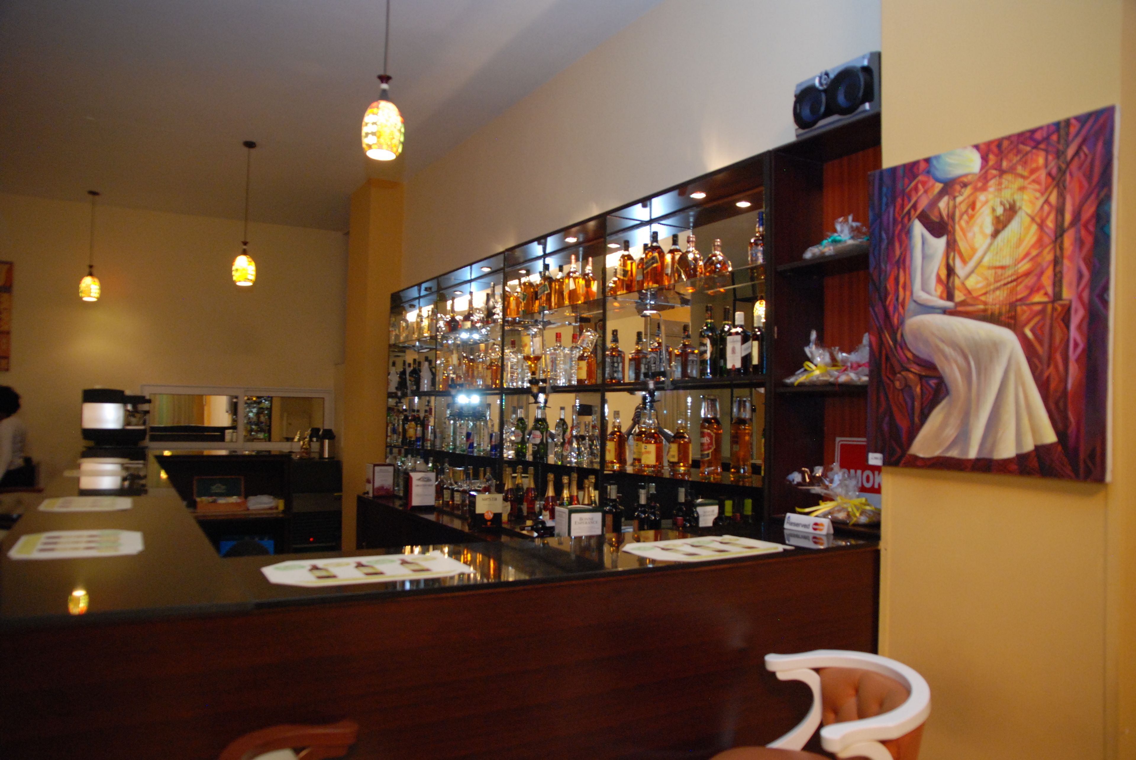 Bar (in der Unterkunft)