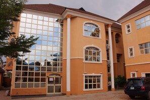 Façade de l’hébergement