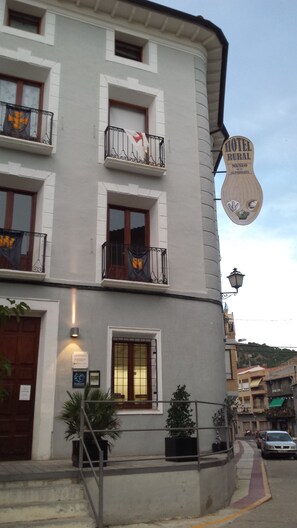 Entrada de la propiedad