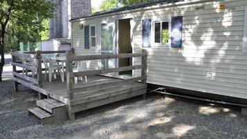 Comfort stacaravan (4/6 persons ) | Terras
