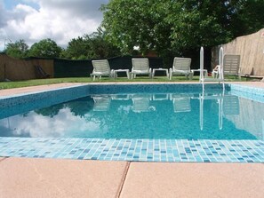 Seasonal outdoor pool