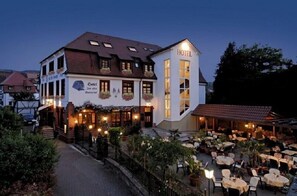 Front of property - evening/night