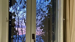 Utsikt fra overnattingsstedet