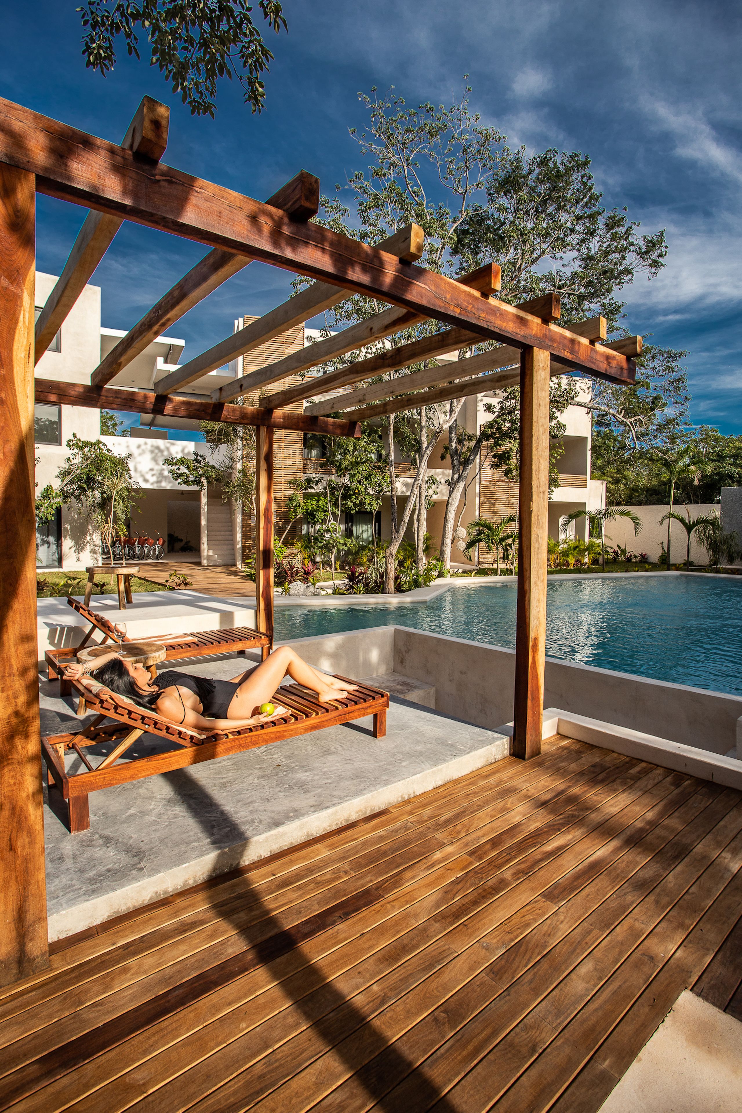 住宿一隅