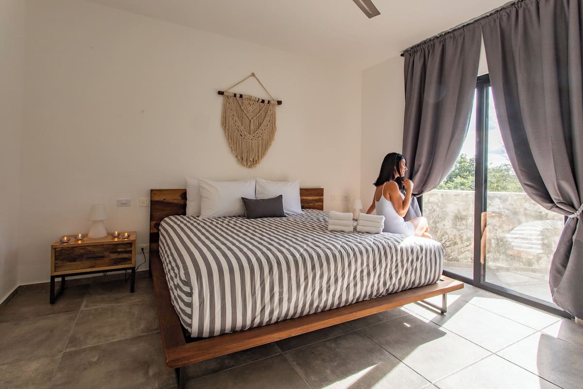 Suite Residential, 1 bedroom | 2 slaapkamers, lakens van Egyptisch katoen, luxe beddengoed