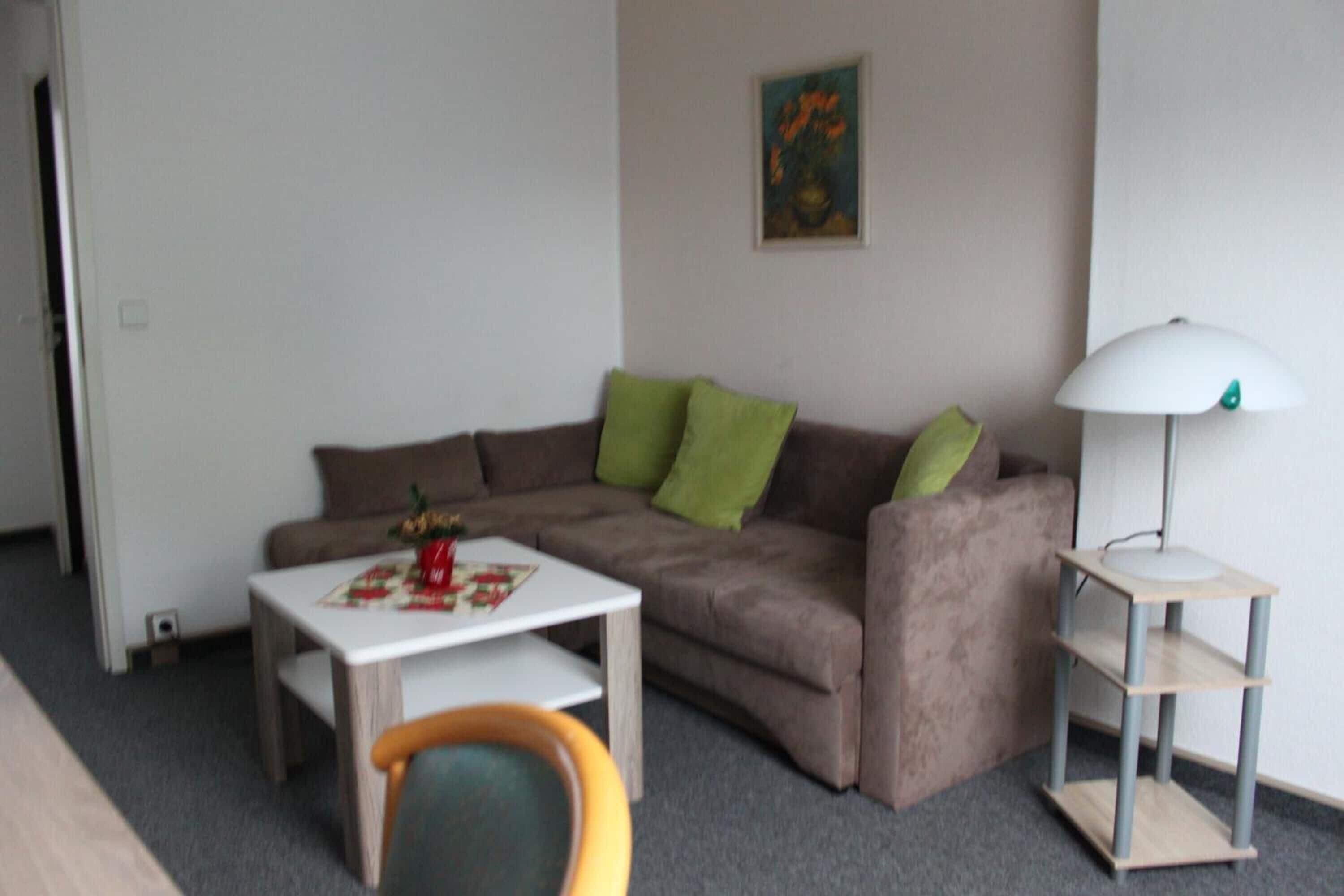 22-inch flat-screen TV with cable channels, TV