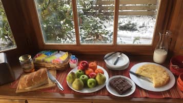 Desayuno continental todos los días (con cargo)