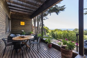Terrace/patio - Cabañas Cantomar (Pichilemu)