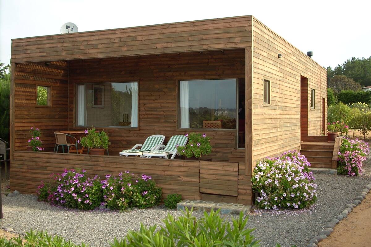 Cabin 5 personas | Odada kasa, güneşlik/perde, ücretsiz beşik/çocuk yatağı