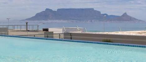 Indoor pool, outdoor pool