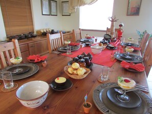 Free daily English breakfast  - Melkhoutkloof Guest House (Glentana)