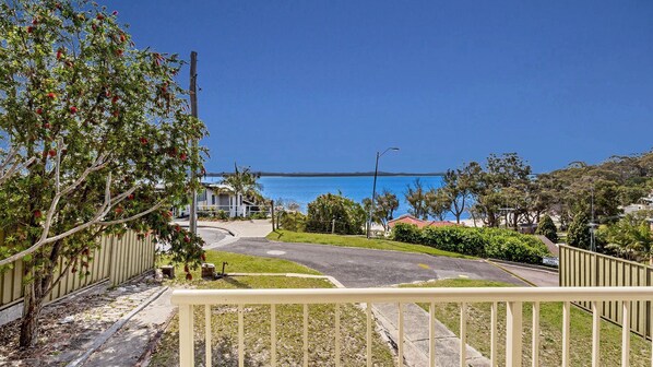 Property grounds - An affordable cottage with waterviews (Nelson Bay)