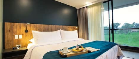 Superior Double Room, 1 Queen Bed | 1 bedroom, minibar, in-room safe, desk