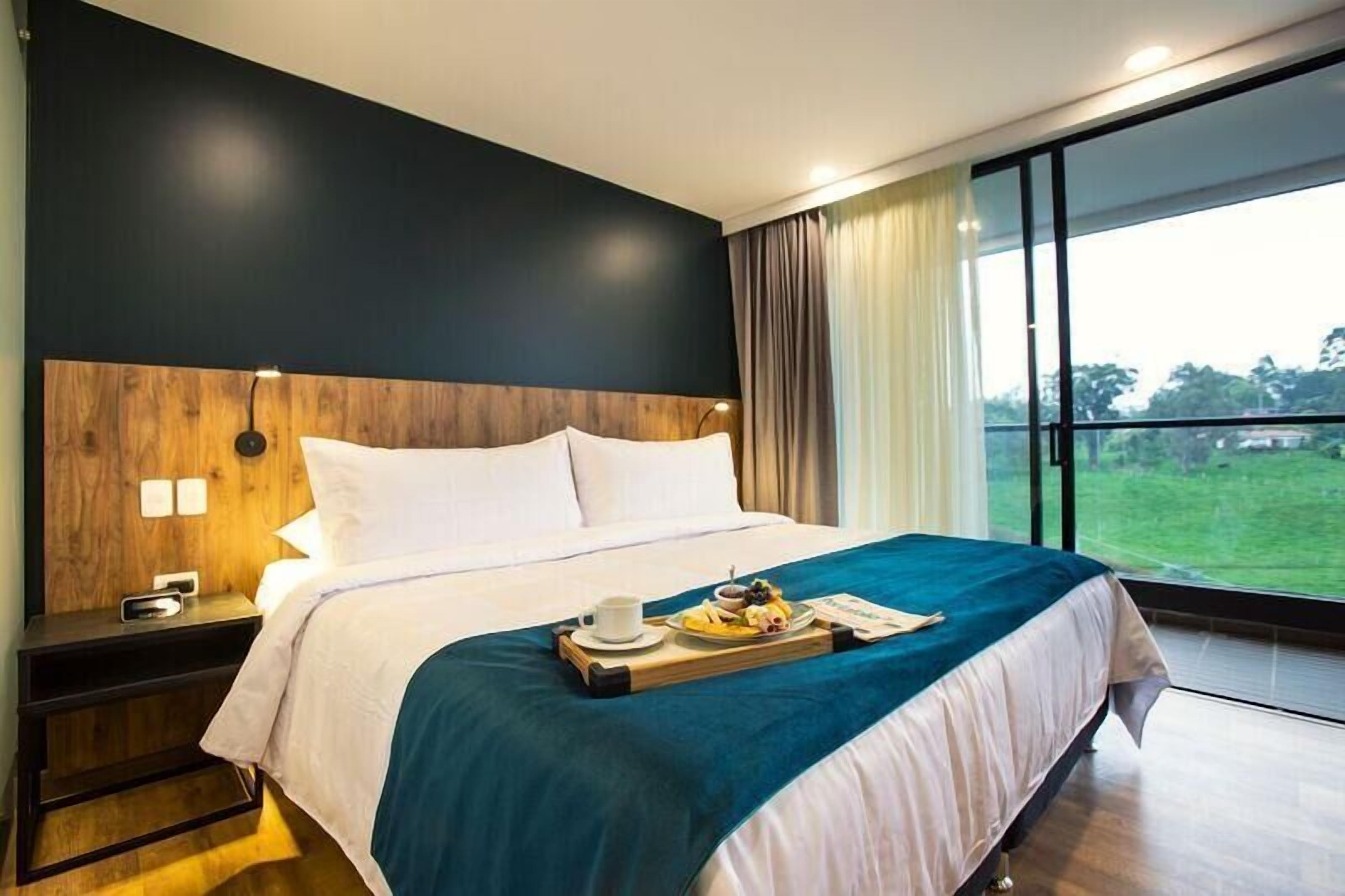 Down duvets, minibar, in-room safe, desk