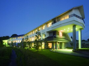 Front of property - evening/night