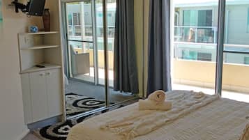 1 habitación y ropa de cama