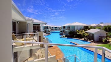 Una piscina climatizada