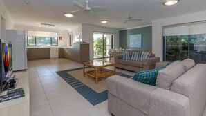 Living area - Beach House, 1/20 Pacific Drive (Fingal Bay)