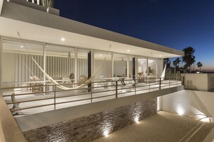 Front of property - evening/night