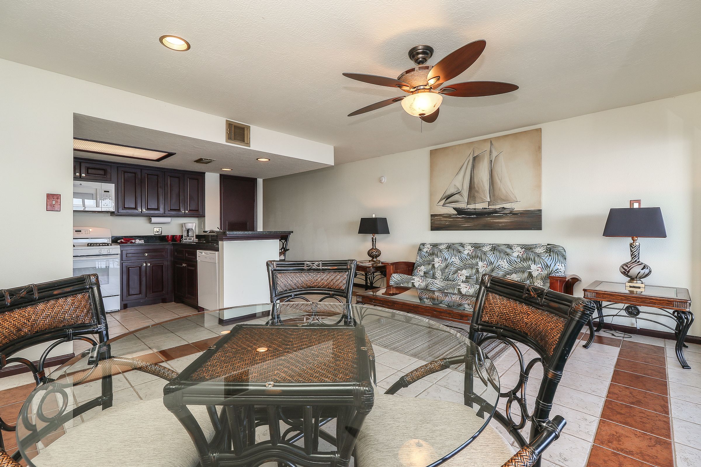 signature condo, 1 bedroom, balcony, lake view | living room | 48-inch smart tv with cable channels, tv, netflix