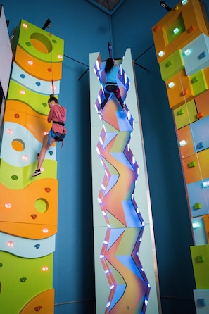 Rock climbing wall - indoor