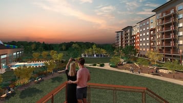 Grand Suite, Multiple Beds, Balcony, Corner (Corner) | Balcony