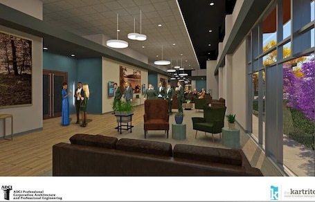 Lobby. The Kartrite Resort & Indoor Waterpark