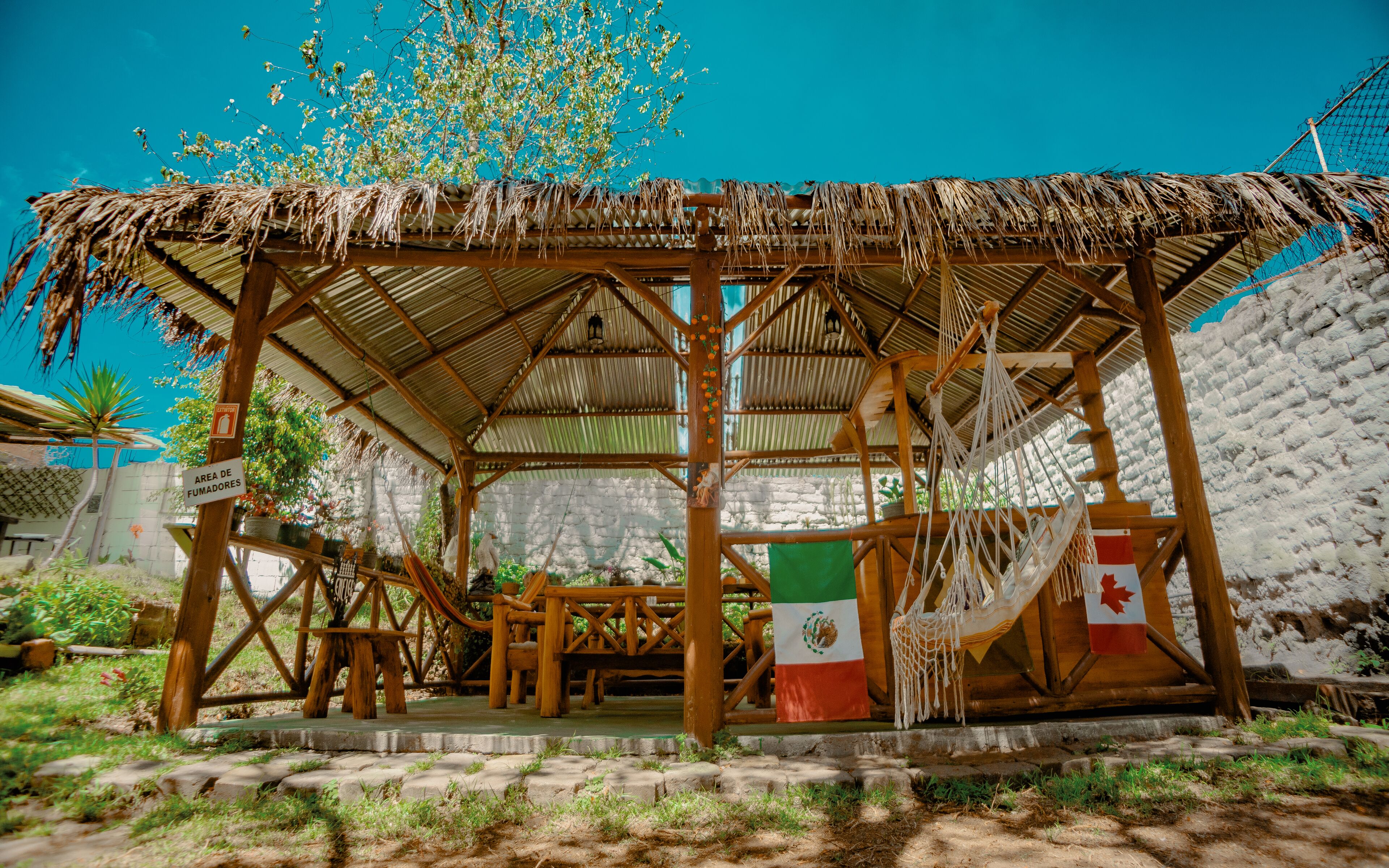Enceinte de l’hébergement