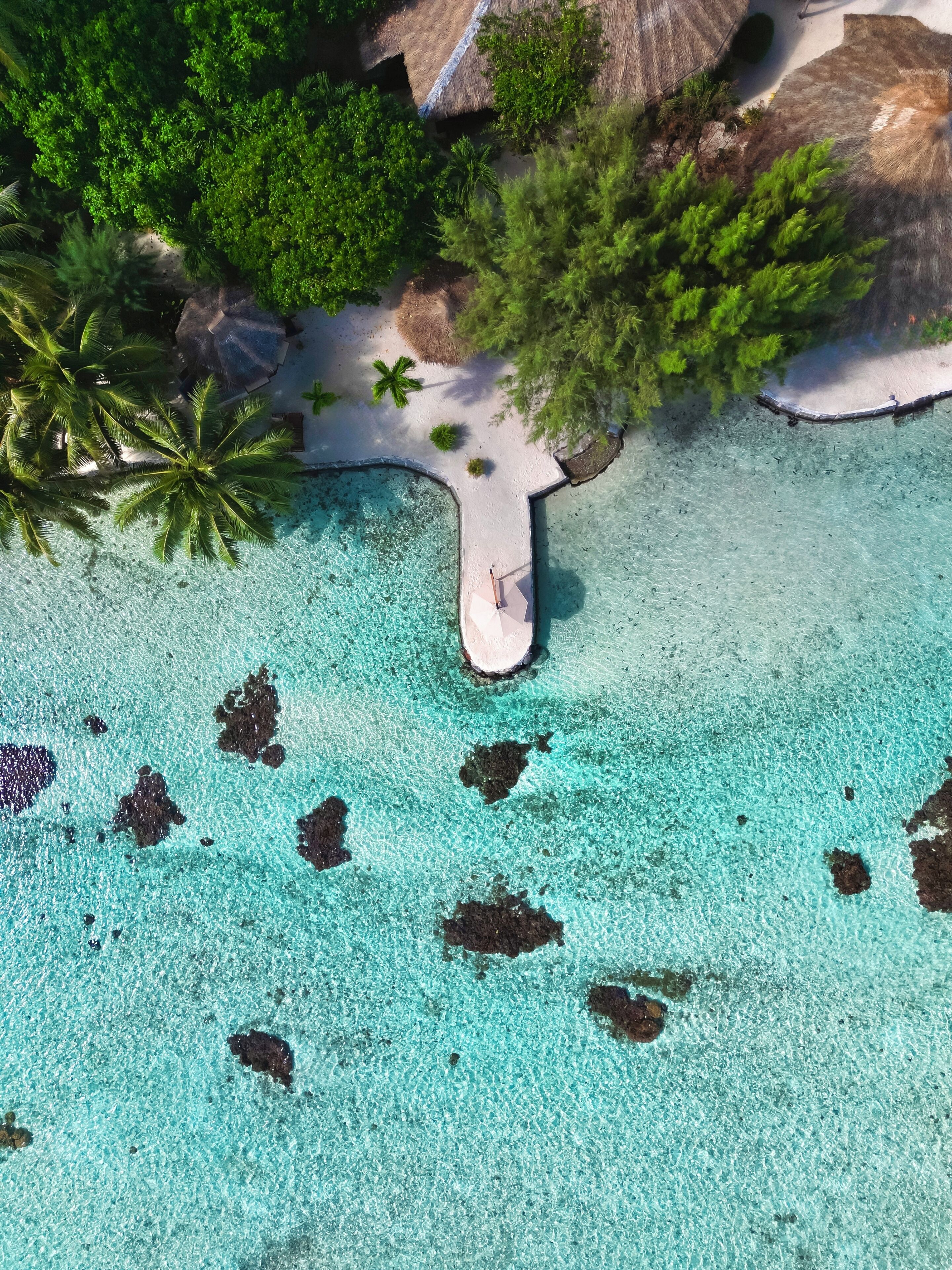 Private beach, white sand, sun loungers, beach umbrellas