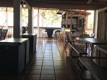 Patio, balcany or terrace at Luquillo Sunrise beach Inn