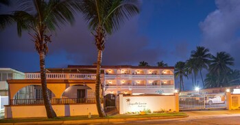 Hotel exterior and entrance at Luquillo Sunrise beach Inn