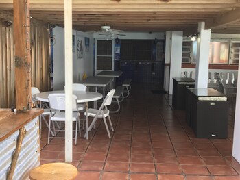 Breakfast area at Luquillo Sunrise beach Inn