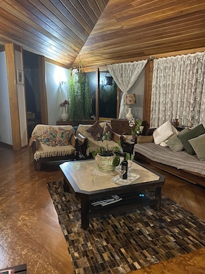 Fernseher, Kamin, Videospiele, DVD-Player