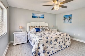 2 bedrooms, iron/ironing board, free WiFi, bed sheets - Land's End 205 building 6 Completely remodeled beach front corner condo! (Treasure Island)