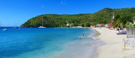 Beach nearby, beach towels