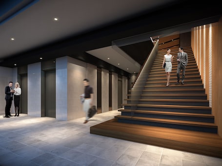 Entrada interior. Tosei Hotel Cocone Ueno