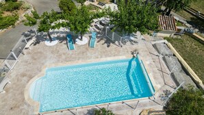 Pool - Cottage with River Views, Uzer (Uzer)