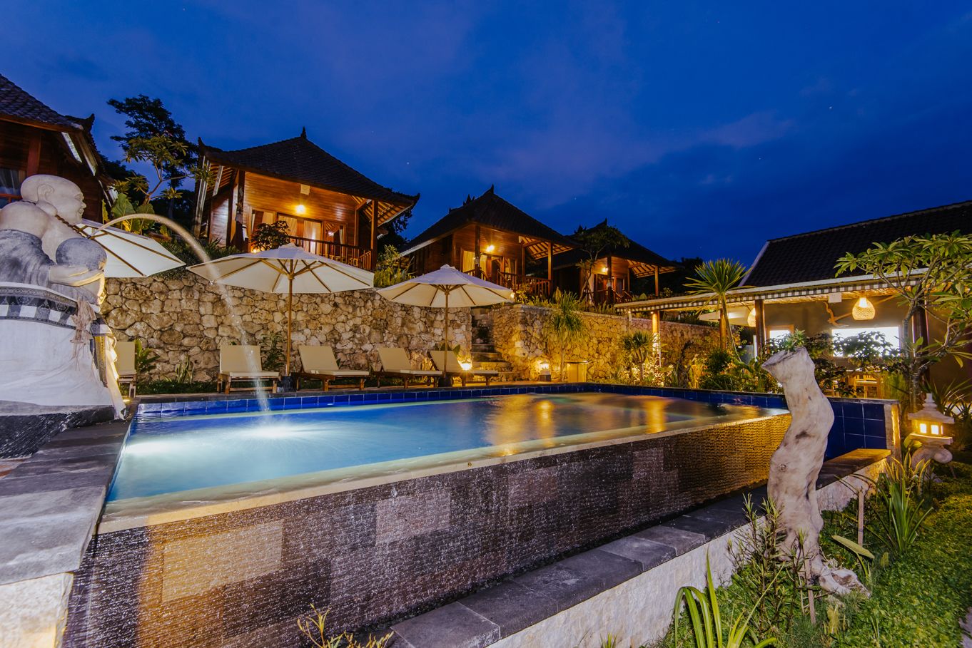 Alberca al aire libre 