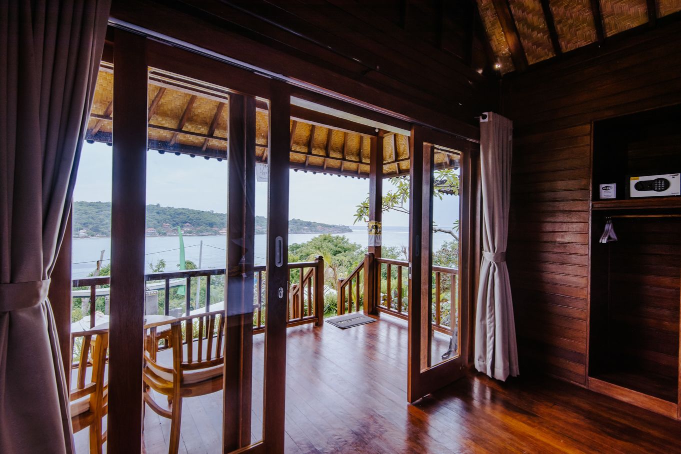 Näkymä majoituspaikasta