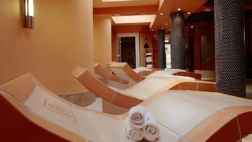 Espace de soins pour les couples, soins corporels, soins d'aromathérapie