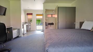 1 bedroom, individually furnished, blackout curtains, soundproofing