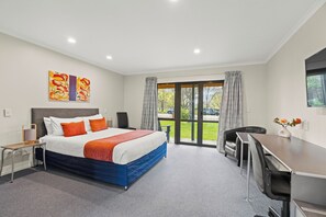 Studio, 1 grand lit | Vue de la chambre