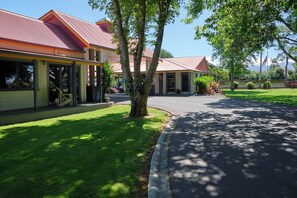 Majoituspaikan julkisivu