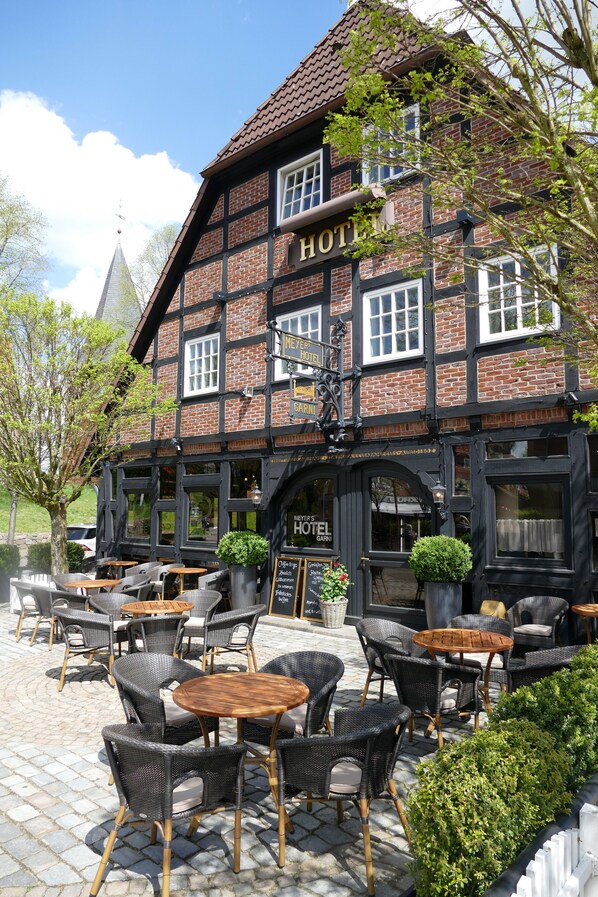 Fassade der Unterkunft